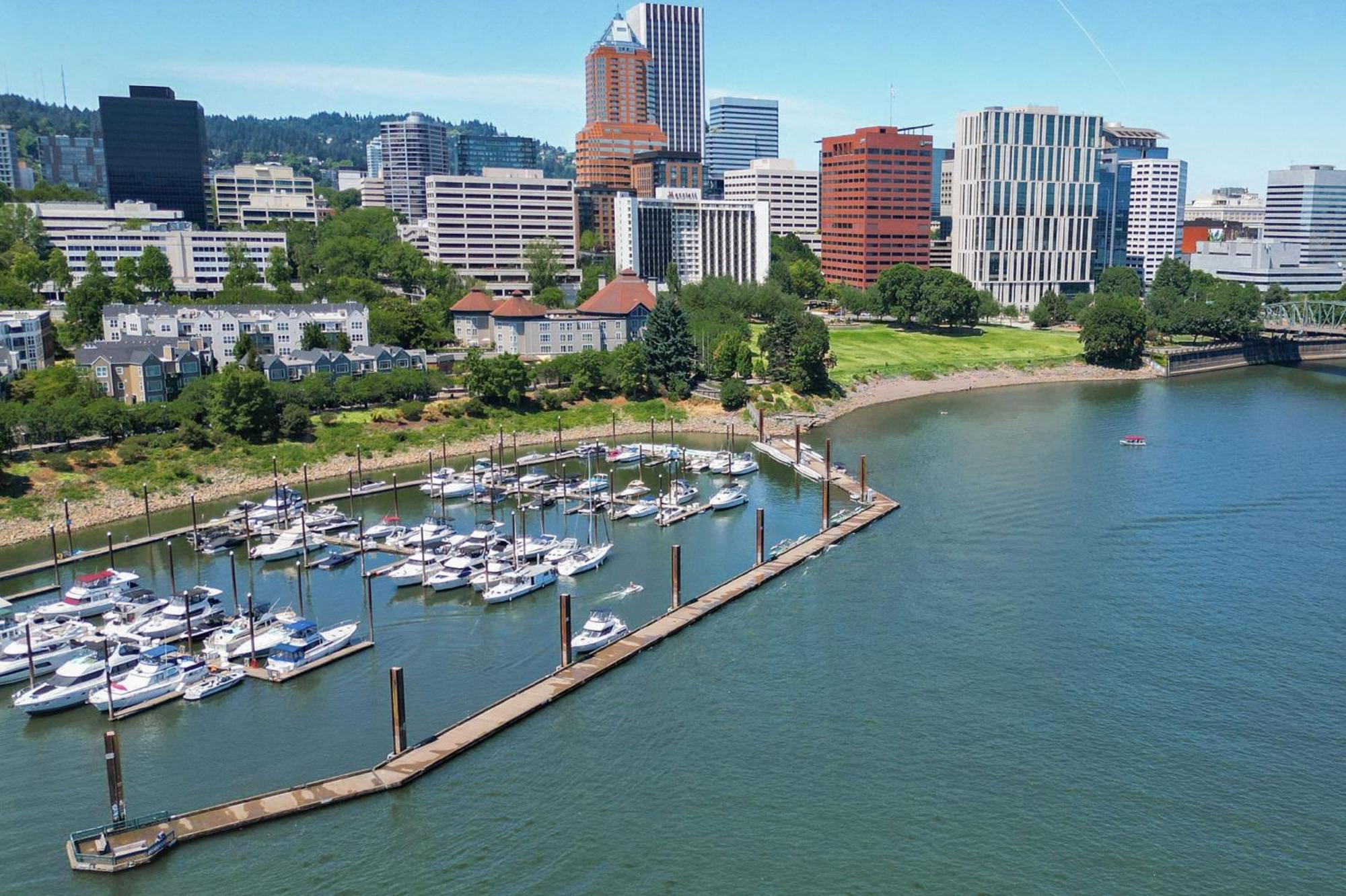 Portland Marriott Downtown Waterfront Hotel Buitenkant foto
