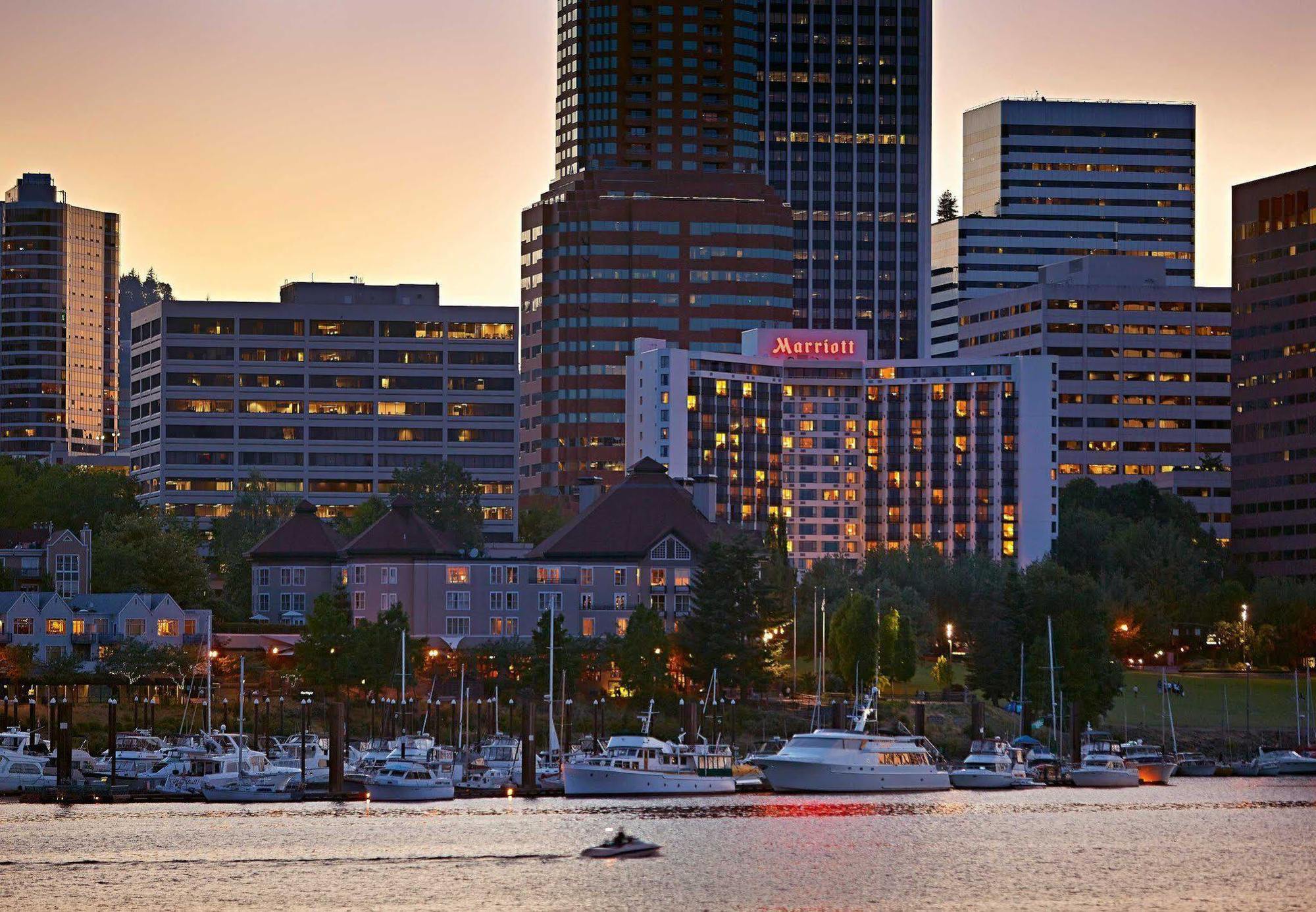 Portland Marriott Downtown Waterfront Hotel Buitenkant foto
